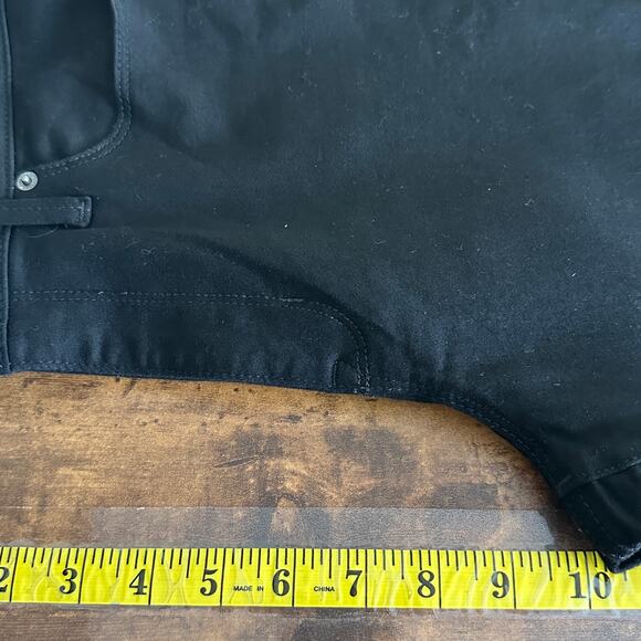 NWT Calvin Klein Skinny Jeans Size 10 Regular Dark Black Emo Goth Punk Grunge - Picture 4 of 8